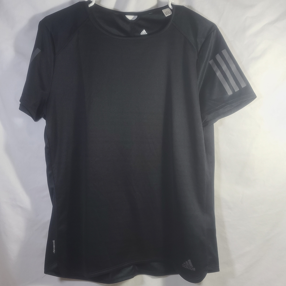 Adidas Women's Black Short Sleeve Tee